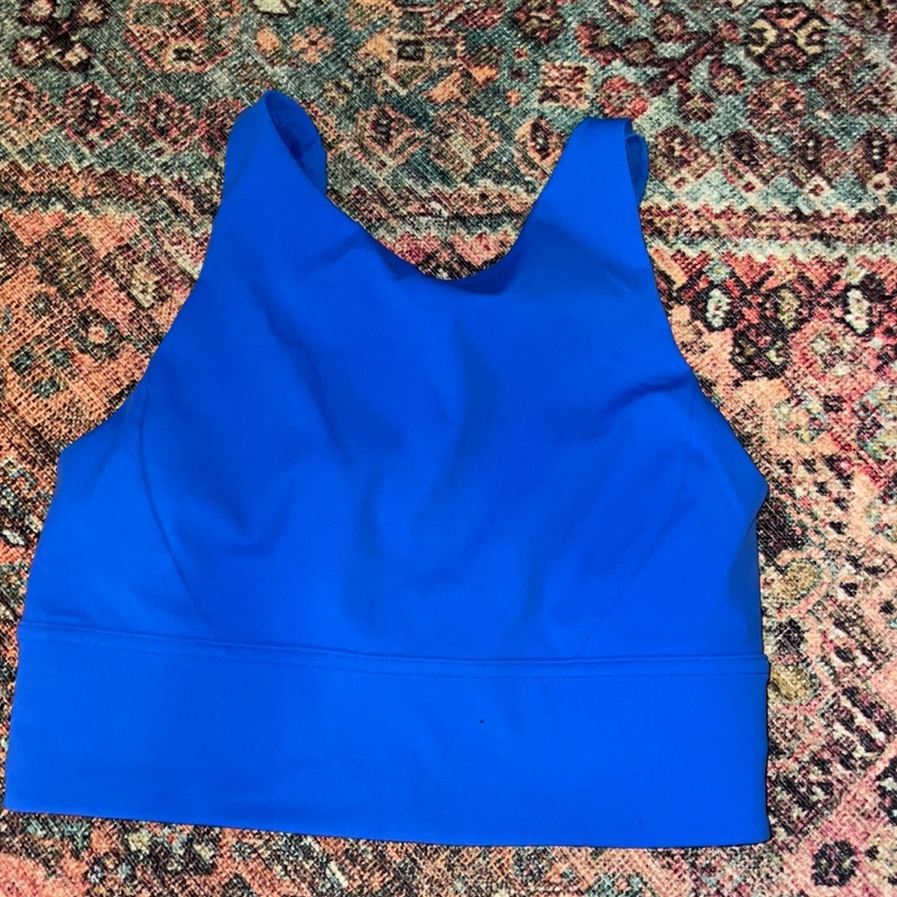 Cobalt blue lululemon bra